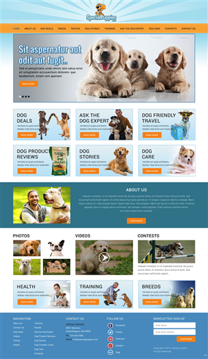 Web Design by pb for this project | Design #5390176