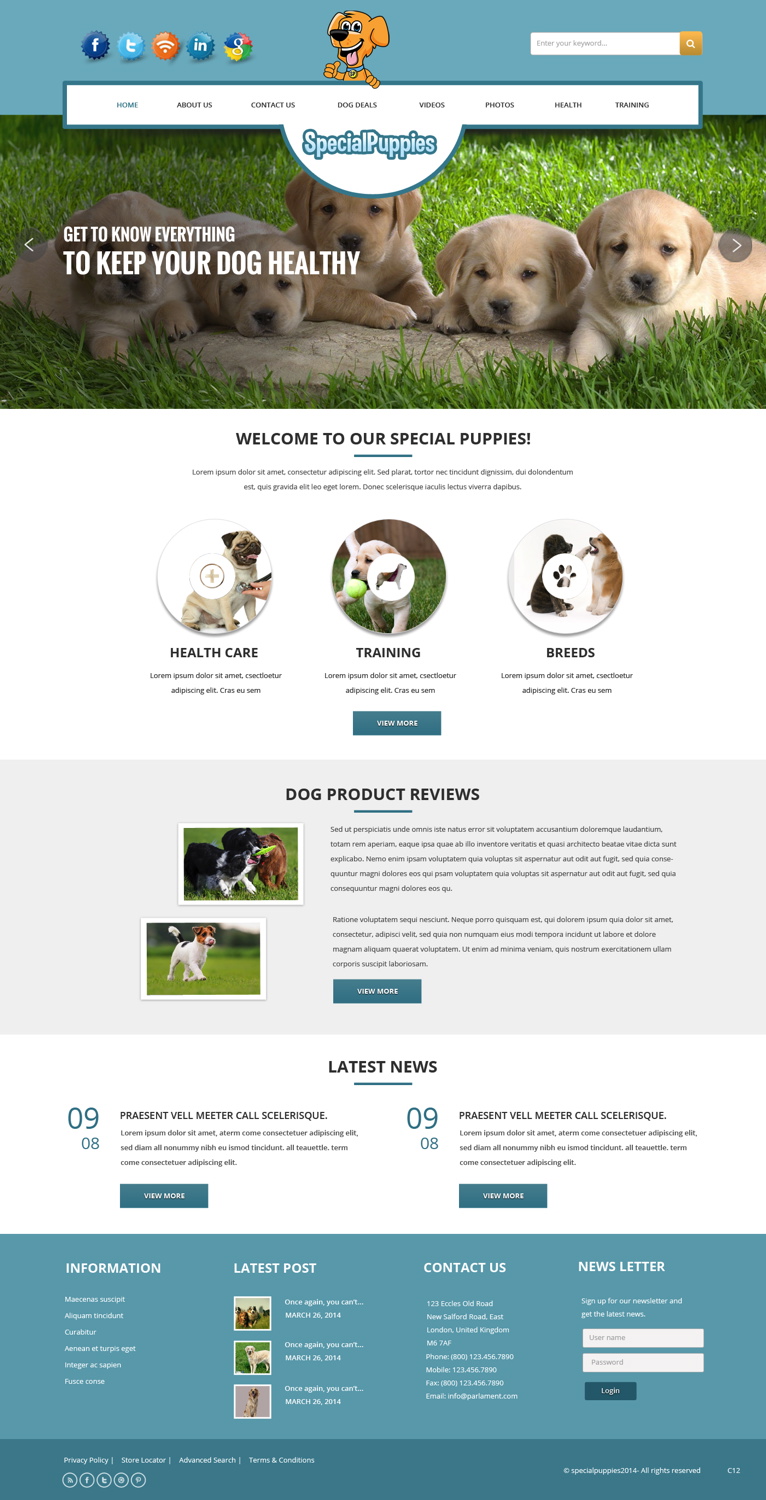 Web Design by pb for this project | Design #5390191