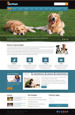 Web Design by pb for this project | Design: #5390192