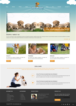 Web Design by pb for this project | Design: #5390207