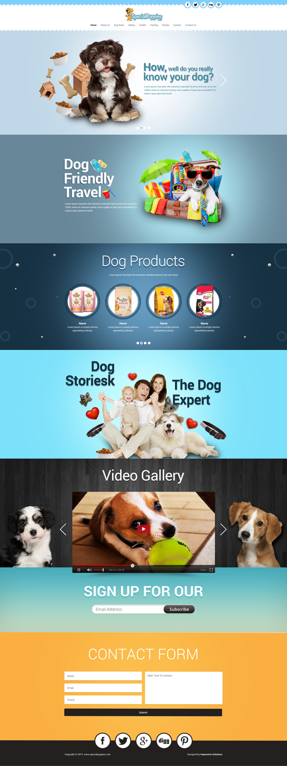Web Design by Impressive Sol for this project | Design #5385358