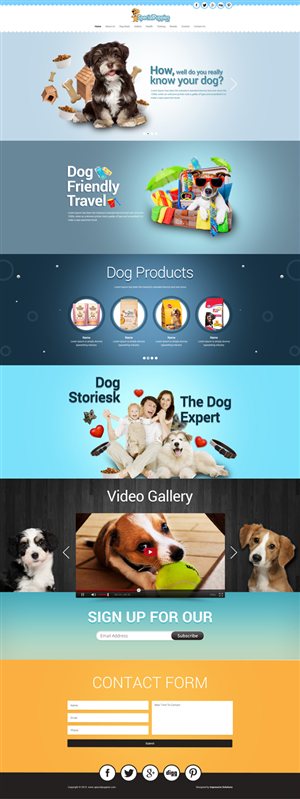 Web Design by Black Stallions Impressive Solutions for this project | Design #5385358