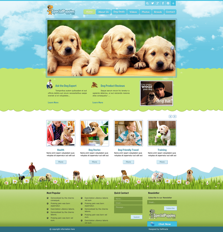 Web Design by Da Miracle for this project | Design #5407825
