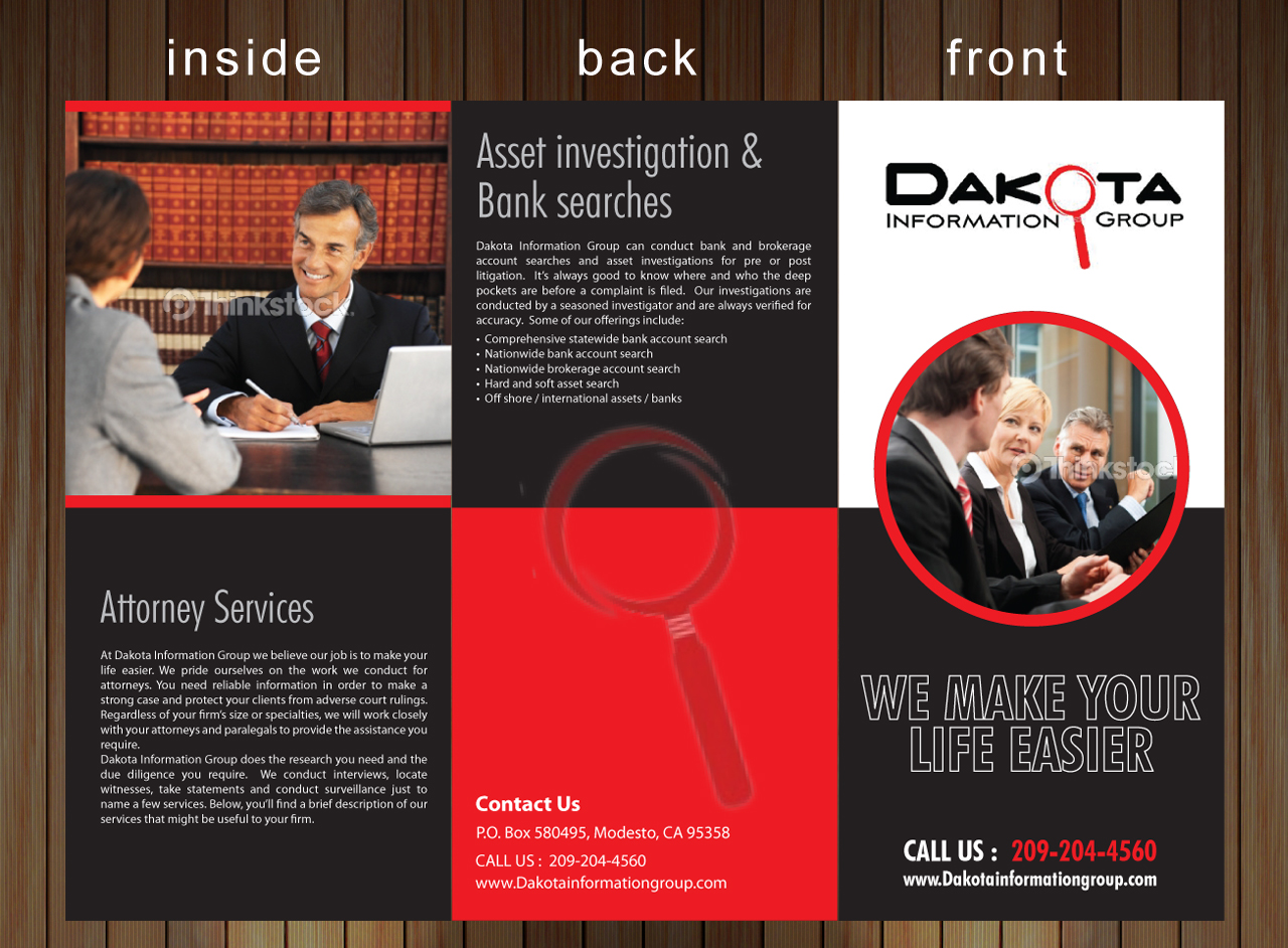 Brochure Design by Sbss for Dakota Information Group | Design #1492507