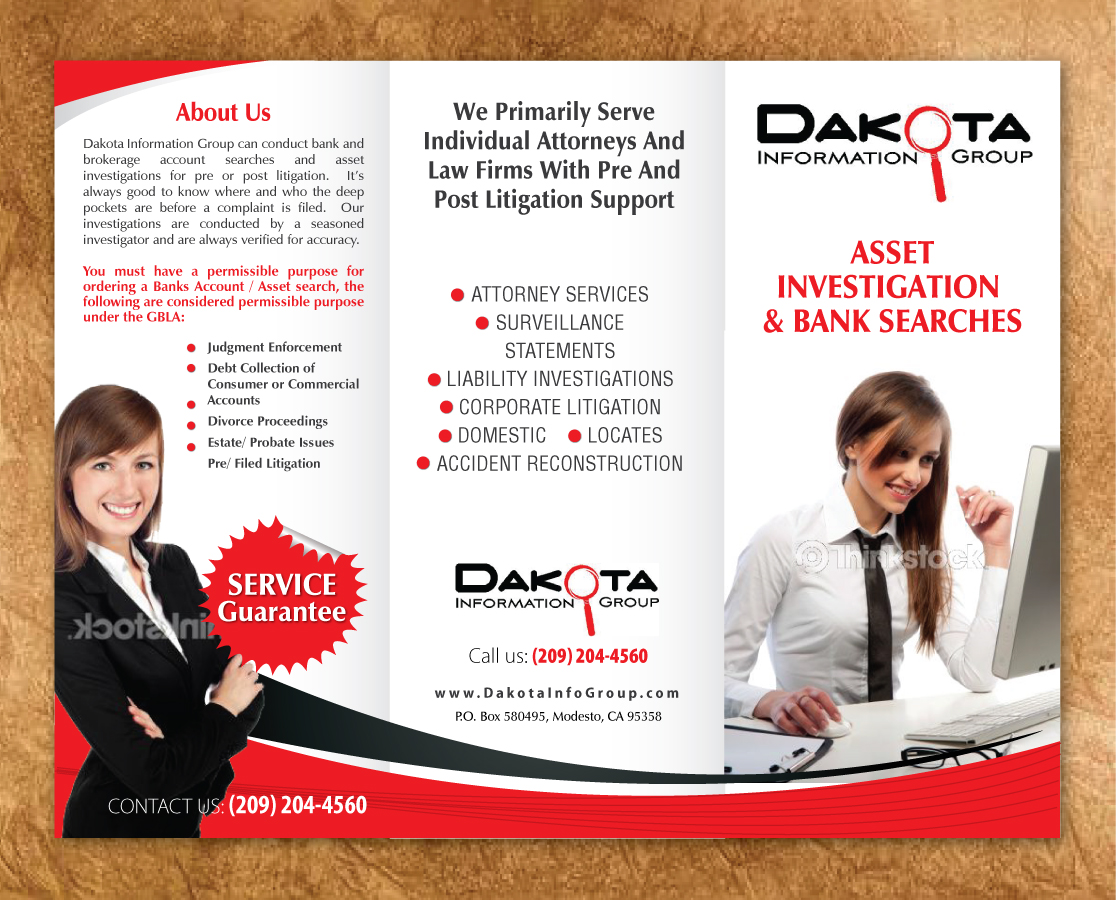 Brochure Design by Sbss for Dakota Information Group | Design #1492717