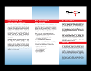Brochure Design by jgeoinbox for Dakota Information Group | Design: #1495851