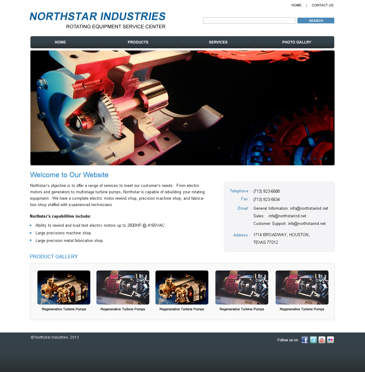Diseño Web por Shine para NORTHSTAR INDUSTRIES | Diseño #1491198