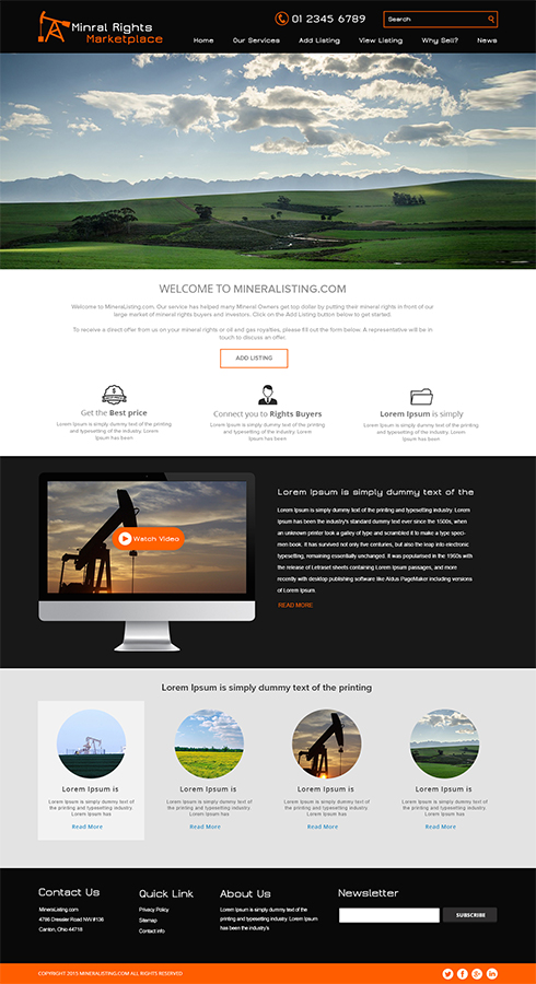 Wordpress Design by TheCodeWire for this project | Design #5425669