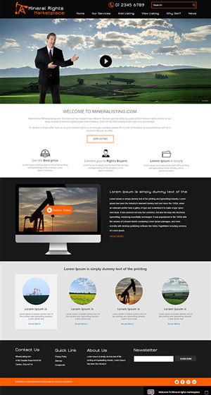 Wordpress Design by web deskers for this project | Design #5431970