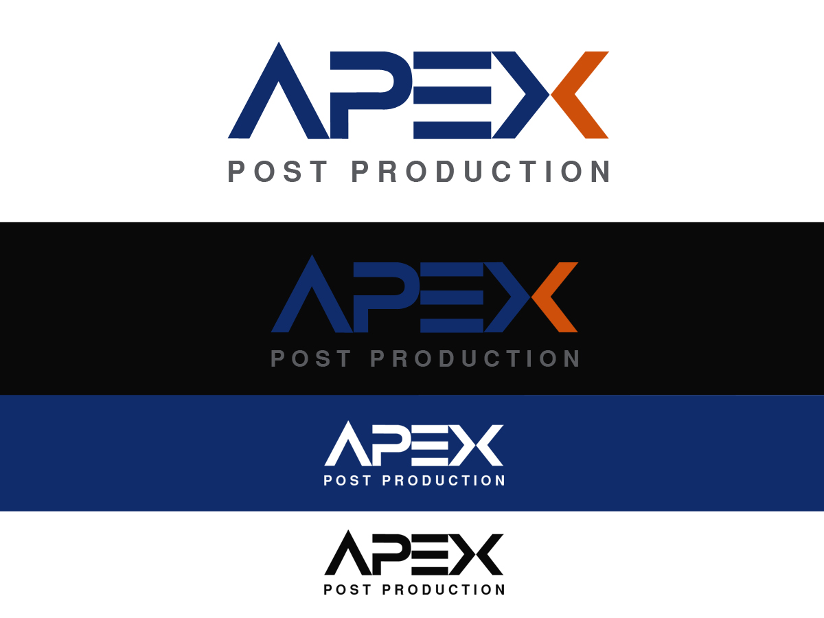 Logo Design by polj designs for Apex Post Production, LLC | Design #1508262