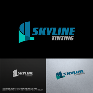 Diseño de Logo por carlomagno para Skyline Tinting | Diseño: #5466536