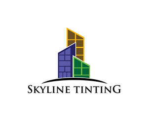 Diseño de Logo por KabhTech Studio para Skyline Tinting | Diseño #5427399