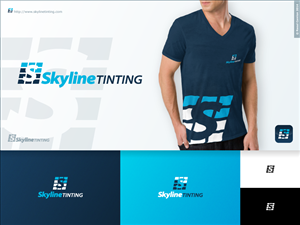 Diseño de Logo por Raoul Camion para Skyline Tinting | Diseño #5450181
