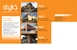 Redesign of Mailer for Salon Suite Company | Postcard Design by PAS-CREATIVE