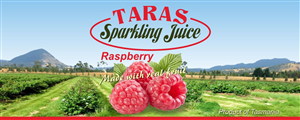 Taras Sparkling Fruit boutique soft drinks need a label | Label Design by Maestroto