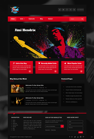 Wordpress Design by pb for this project | Design: #5394159