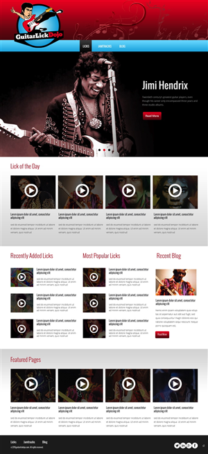 Wordpress Design by pb for this project | Design: #5412097