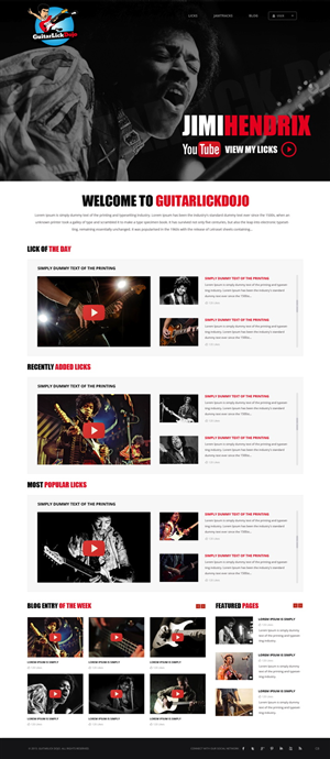 Wordpress Design by pb for this project | Design: #5412101
