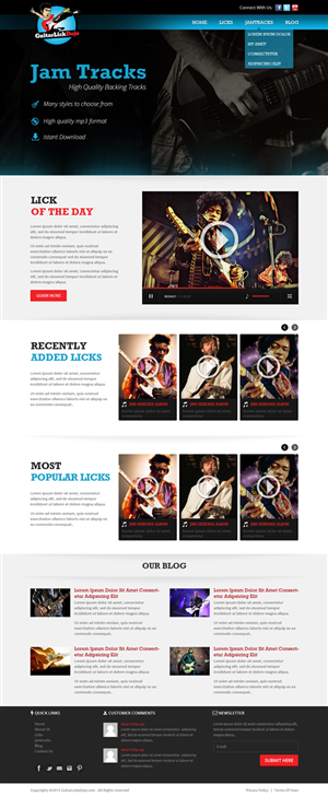 Wordpress Design by OM for this project | Design: #5403074
