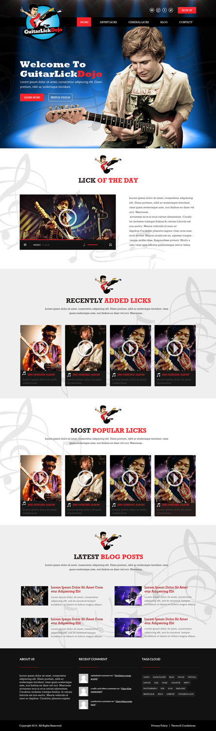 Wordpress Design by OM for this project | Design #5410990