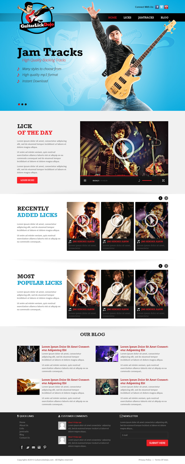 Wordpress Design by OM for this project | Design #5423745