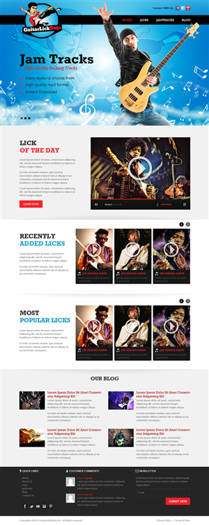 Wordpress Design by OM for this project | Design: #5432865