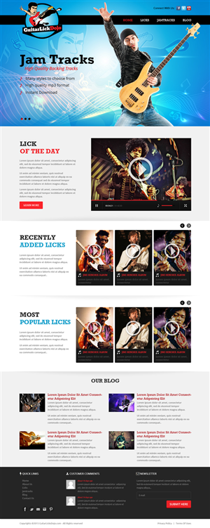 Wordpress Design by OM for this project | Design: #5432871