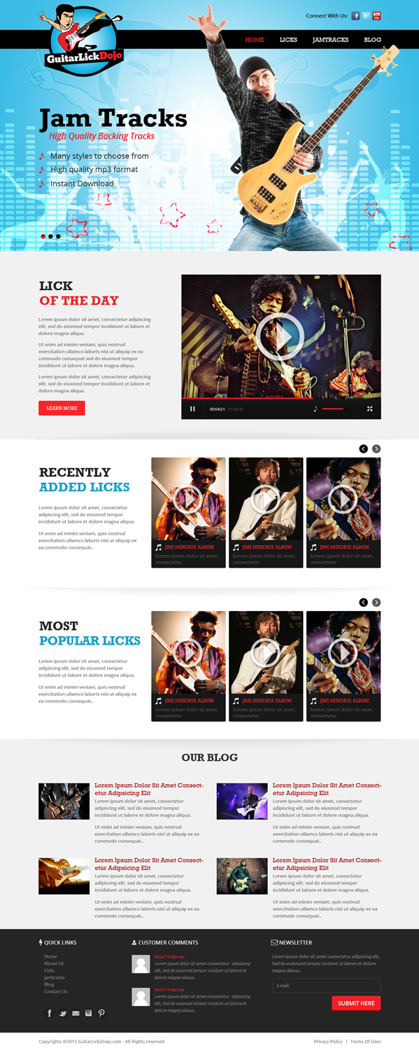 Wordpress Design by OM for this project | Design #5432886