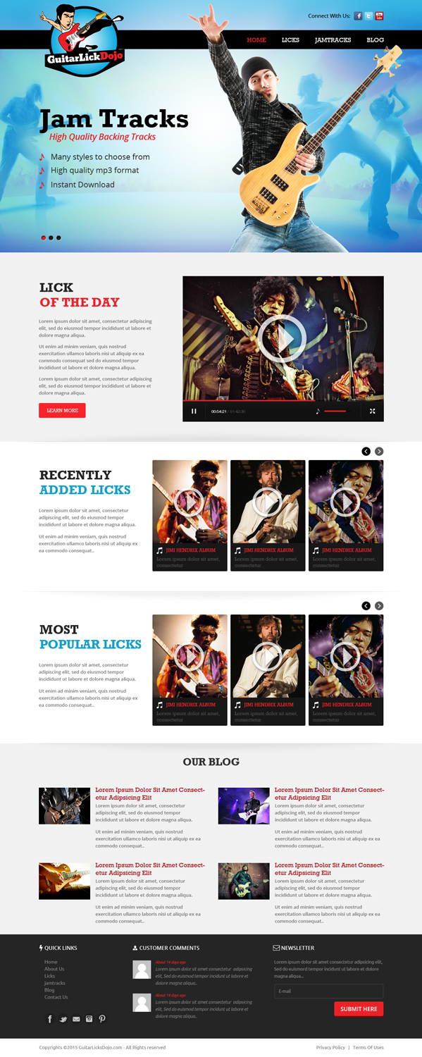 Wordpress Design by OM for this project | Design #5434131