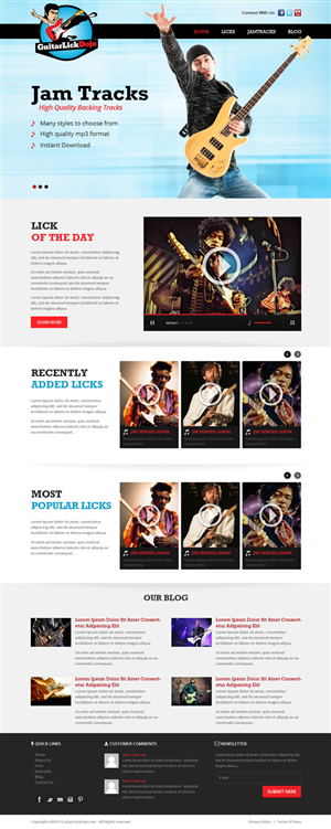 Wordpress Design by OM for this project | Design: #5457052