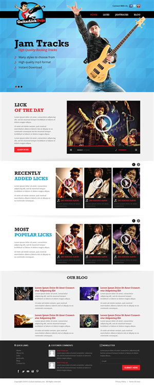 Wordpress Design by OM for this project | Design: #5457064