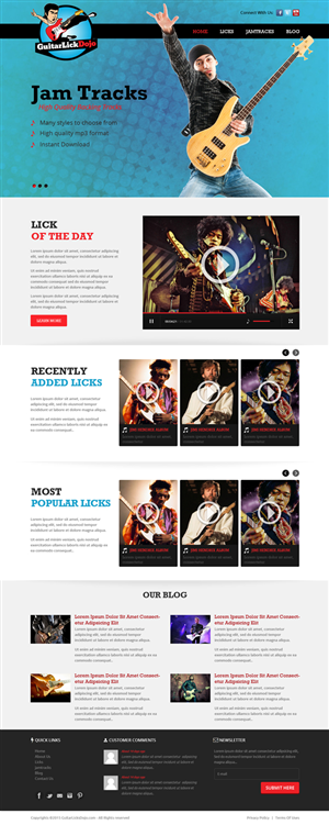 Wordpress Design by OM for this project | Design: #5457070