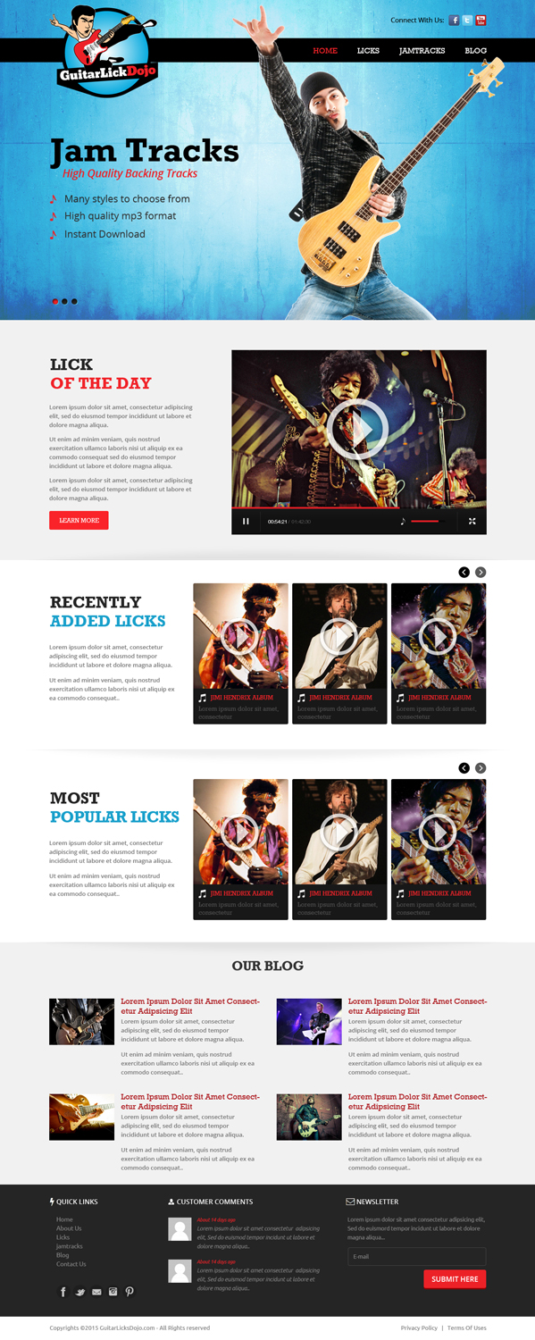 Wordpress Design by OM for this project | Design #5457080