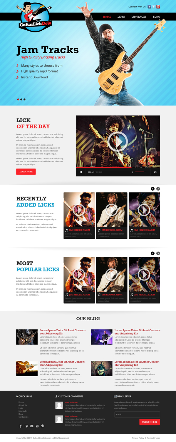 Wordpress Design by OM for this project | Design #5457121