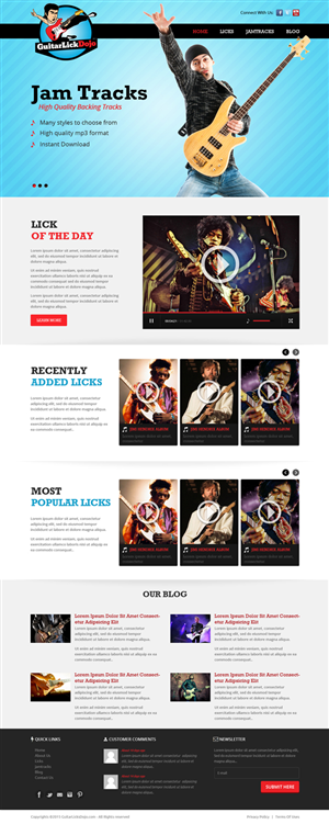 Wordpress Design by OM for this project | Design: #5457121