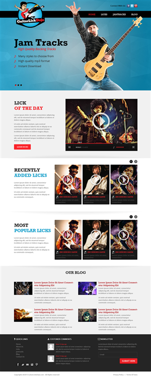 Wordpress Design by OM for this project | Design: #5457128