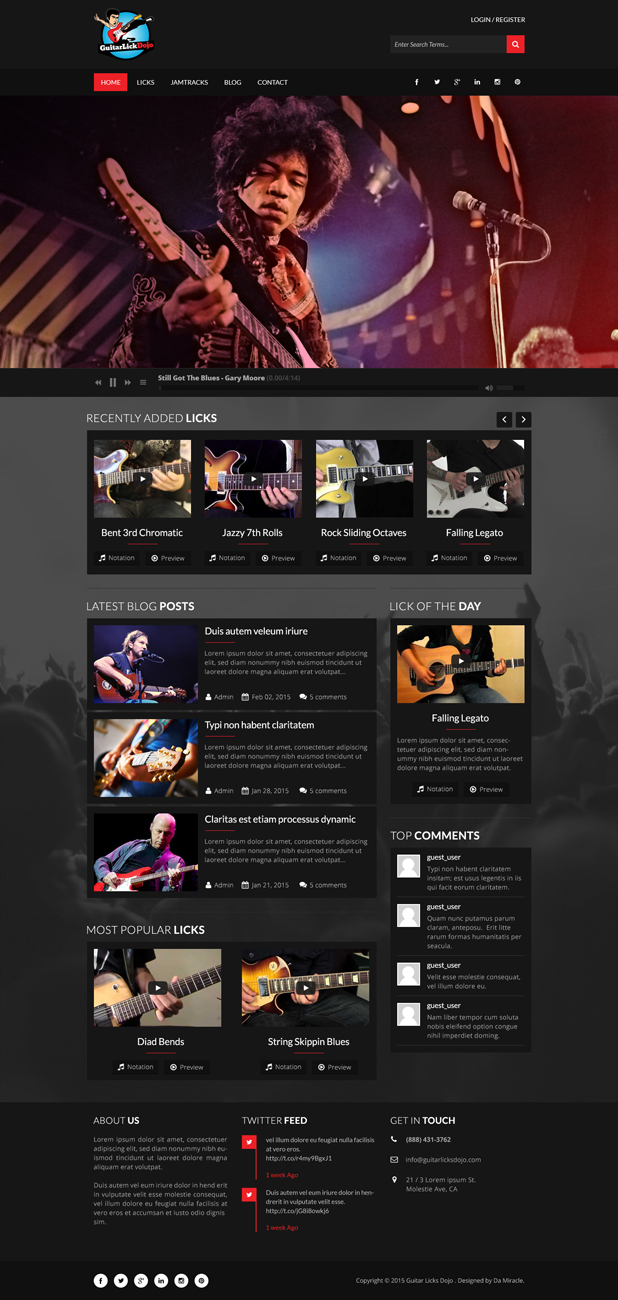 Design Wordpress par Da Miracle pour ce projet | Design #5424117