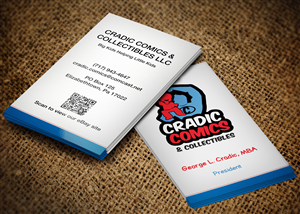 Visitenkarten-Design von Lanka Ama für Cradic Comics and Collectibles | Design: #5389038