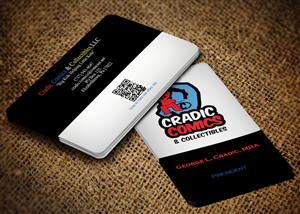 Visitenkarten-Design von Lanka Ama für Cradic Comics and Collectibles | Design: #5389057