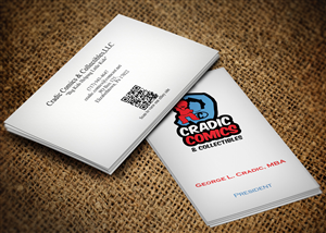 Visitenkarten-Design von Lanka Ama für Cradic Comics and Collectibles | Design: #5389059