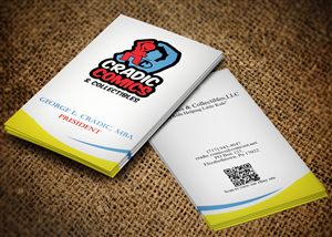 Visitenkarten-Design von Lanka Ama für Cradic Comics and Collectibles | Design: #5389118