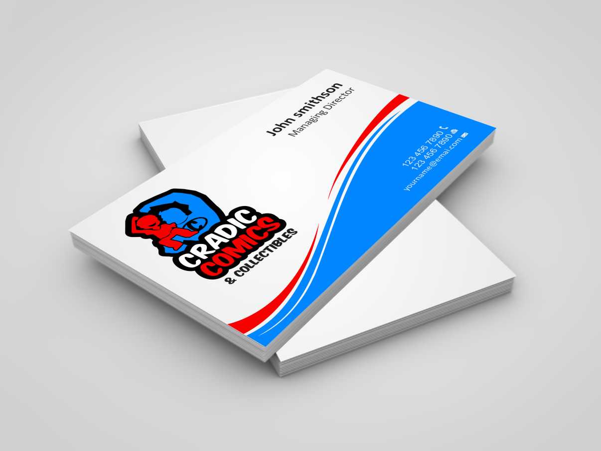 Visitenkarten-Design von szabist für Cradic Comics and Collectibles | Design #5408821