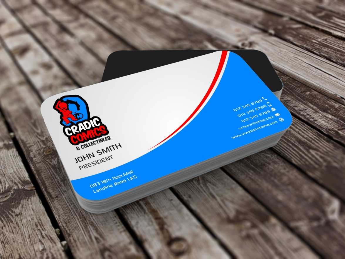 Visitenkarten-Design von szabist für Cradic Comics and Collectibles | Design #5408823