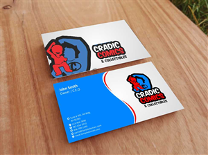 Visitenkarten-Design von szabist für Cradic Comics and Collectibles | Design: #5408825