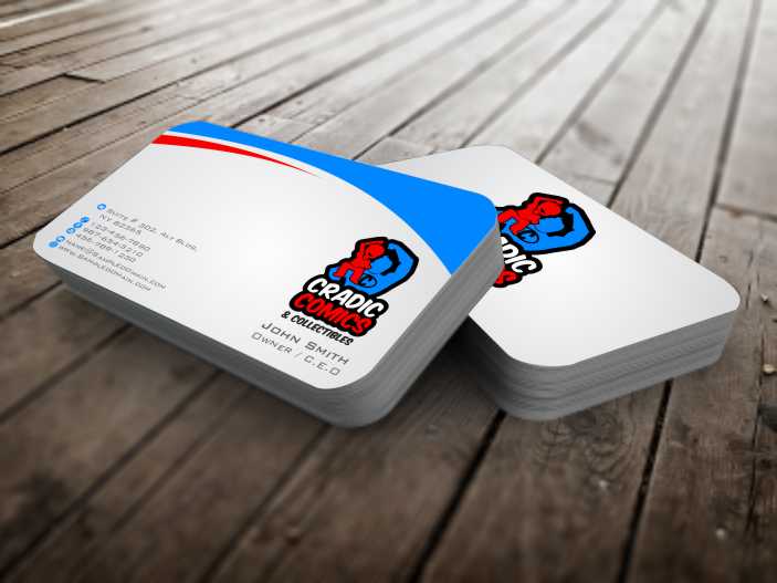 Visitenkarten-Design von szabist für Cradic Comics and Collectibles | Design #5408828