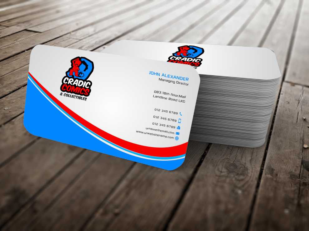 Visitenkarten-Design von szabist für Cradic Comics and Collectibles | Design #5408841