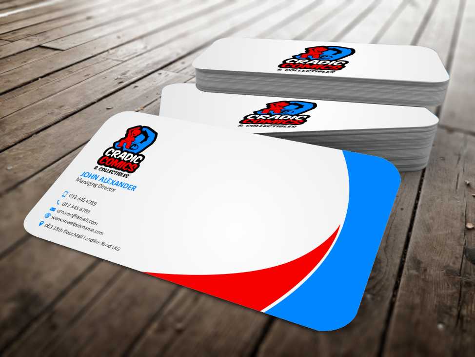 Visitenkarten-Design von szabist für Cradic Comics and Collectibles | Design #5408843