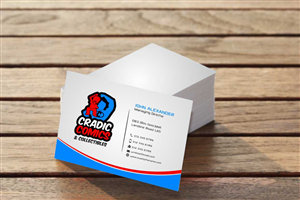Visitenkarten-Design von szabist für Cradic Comics and Collectibles | Design: #5408844