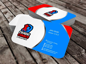 Visitenkarten-Design von szabist für Cradic Comics and Collectibles | Design: #5408848