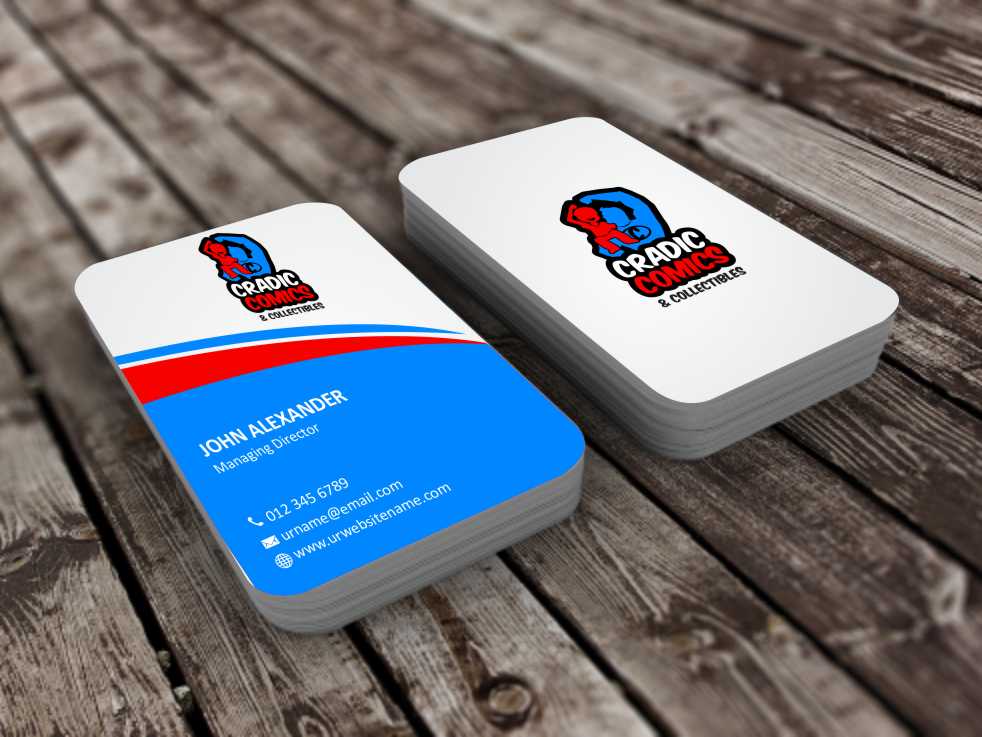 Visitenkarten-Design von szabist für Cradic Comics and Collectibles | Design #5408849